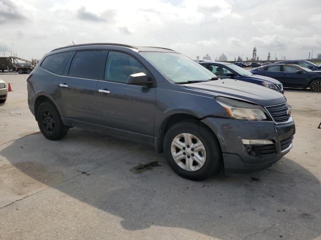 1GNKRFED4DJ259000 - 2013 CHEVROLET TRAVERSE LS GRAY photo 4