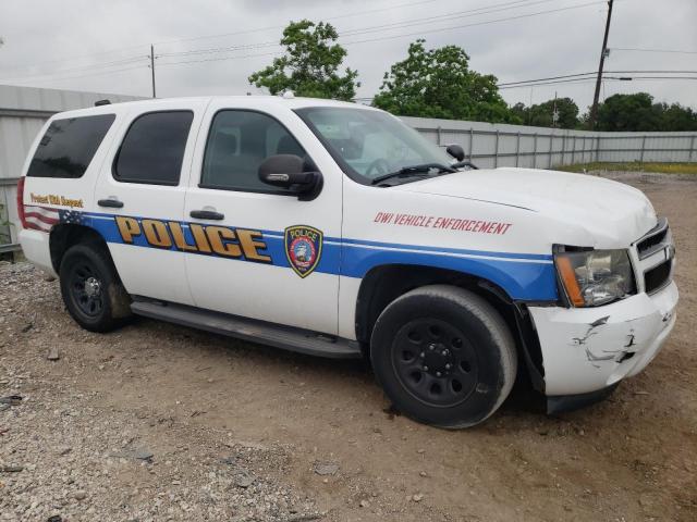 1GNLC2E05DR308122 - 2013 CHEVROLET TAHOE POLICE WHITE photo 4