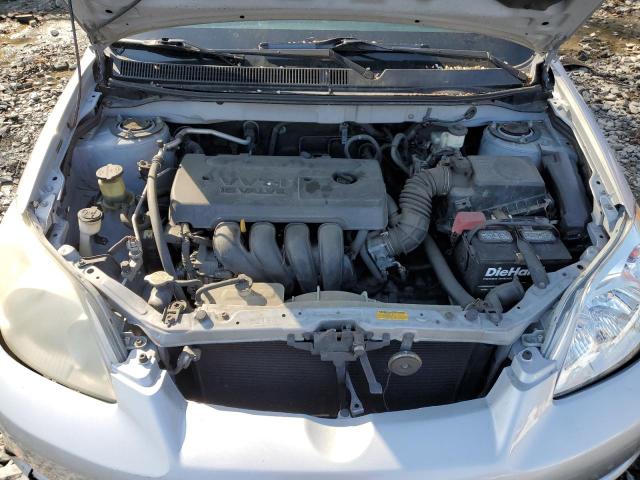 2T1KR32E08C687846 - 2008 TOYOTA COROLLA MA XR SILVER photo 11