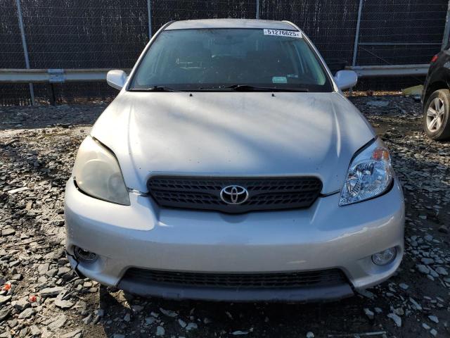 2T1KR32E08C687846 - 2008 TOYOTA COROLLA MA XR SILVER photo 5