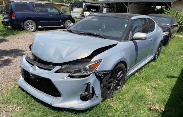 JTKJF5C71E3072574 - 2014 TOYOTA SCION TC SILVER photo 2