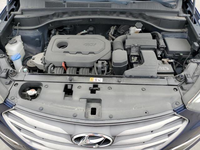 5XYZU3LB5JG507711 - 2018 HYUNDAI SANTA FE S BLUE photo 11