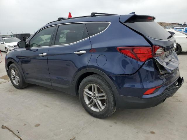 5XYZU3LB5JG507711 - 2018 HYUNDAI SANTA FE S BLUE photo 2