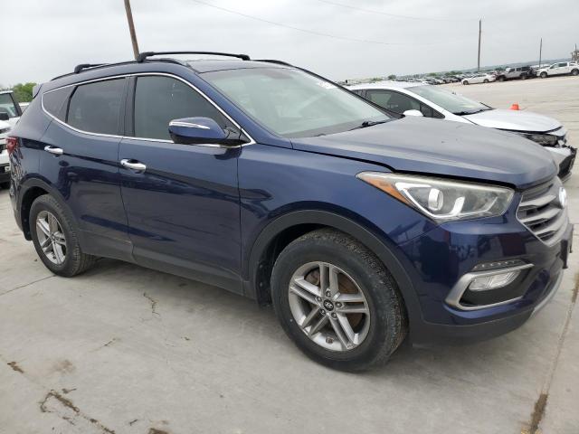 5XYZU3LB5JG507711 - 2018 HYUNDAI SANTA FE S BLUE photo 4