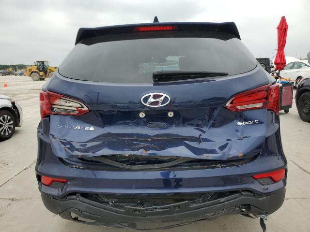 5XYZU3LB5JG507711 - 2018 HYUNDAI SANTA FE S BLUE photo 6