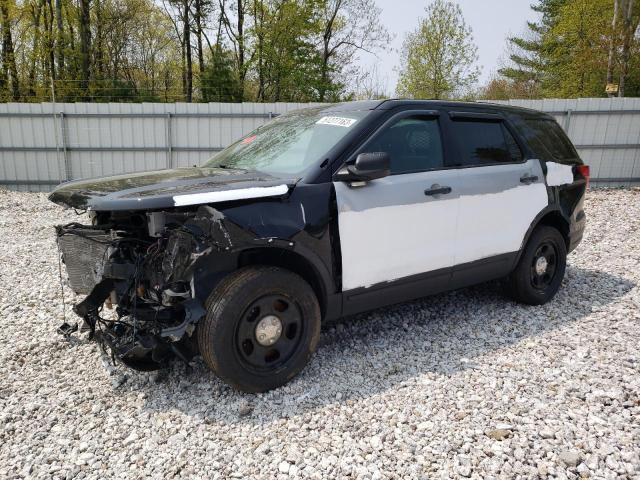 1FM5K8AR7JGC75056 - 2018 FORD EXPLORER POLICE INTERCEPTOR TWO TONE photo 1