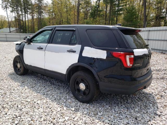 1FM5K8AR7JGC75056 - 2018 FORD EXPLORER POLICE INTERCEPTOR TWO TONE photo 2