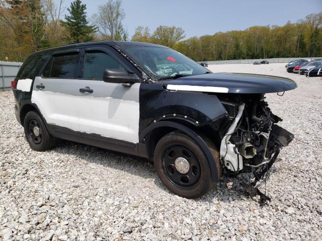 1FM5K8AR7JGC75056 - 2018 FORD EXPLORER POLICE INTERCEPTOR TWO TONE photo 4