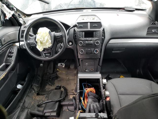 1FM5K8AR7JGC75056 - 2018 FORD EXPLORER POLICE INTERCEPTOR TWO TONE photo 8