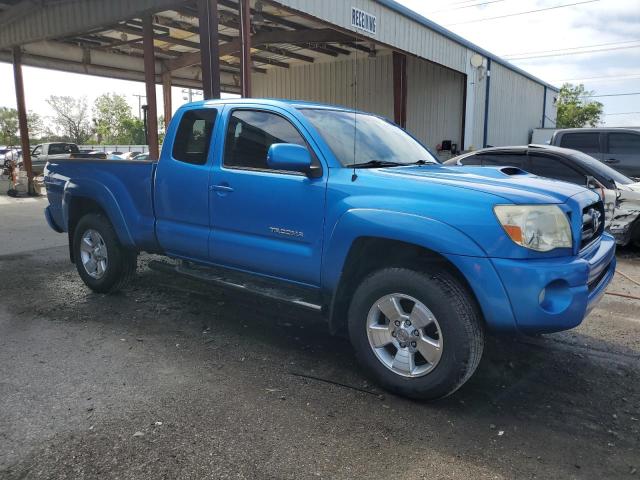5TETU62N06Z242048 - 2006 TOYOTA TACOMA PRERUNNER ACCESS CAB BLUE photo 4