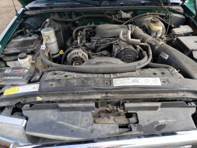 1GCCS19W0Y8206663 - 2000 CHEVROLET S TRUCK S10 GREEN photo 11