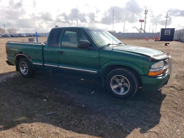 1GCCS19W0Y8206663 - 2000 CHEVROLET S TRUCK S10 GREEN photo 4