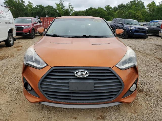 KMHTC6AE2FU231481 - 2015 HYUNDAI VELOSTER TURBO ORANGE photo 5