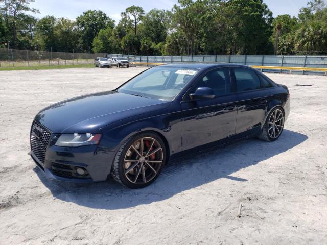 WAULF78K49N056787 - 2009 AUDI A4 2.0T QUATTRO BLUE photo 1