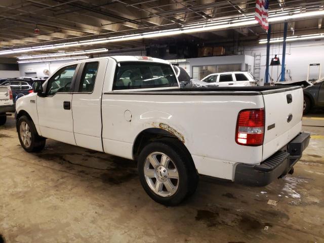 1FTRX12W48FB01349 - 2008 FORD F-150 WHITE photo 2