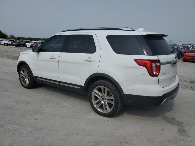 1FM5K8D80GGA31387 - 2016 FORD EXPLORER XLT WHITE photo 2