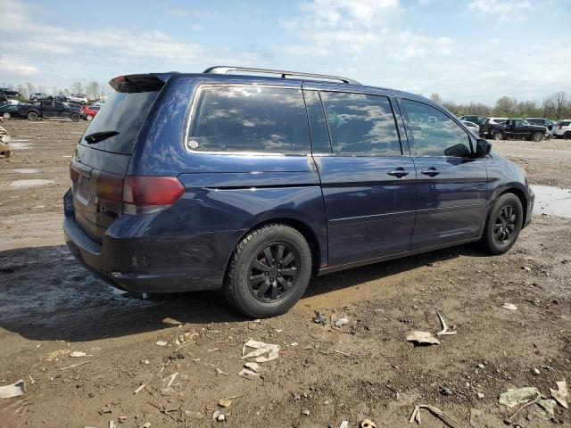 5FNRL387X8B092927 - 2008 HONDA ODYSSEY EXL BLUE photo 3