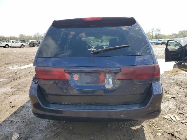 5FNRL387X8B092927 - 2008 HONDA ODYSSEY EXL BLUE photo 6