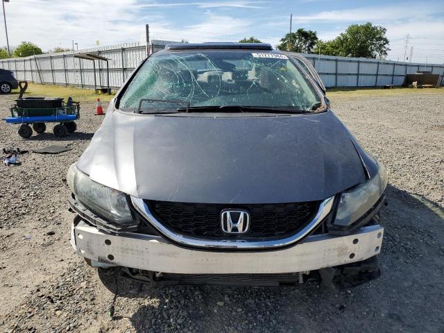 19XFB2F9XDE211354 - 2013 HONDA CIVIC EXL CHARCOAL photo 5