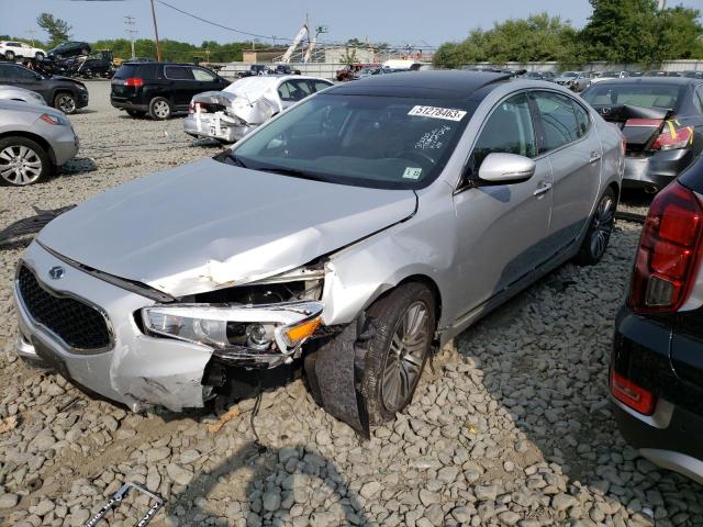 KNALN4D75G5211296 - 2016 KIA CADENZA LUXURY SILVER photo 1