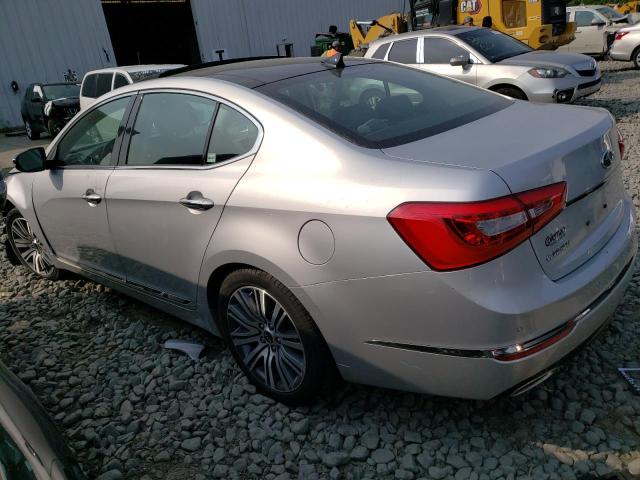 KNALN4D75G5211296 - 2016 KIA CADENZA LUXURY SILVER photo 2