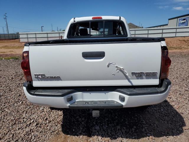 5TETU62N07Z454269 - 2007 TOYOTA TACOMA PRERUNNER ACCESS CAB WHITE photo 6