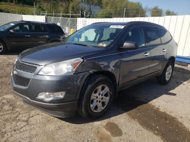 1GNKREED6BJ223980 - 2011 CHEVROLET TRAVERSE LS GRAY photo 1