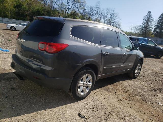 1GNKREED6BJ223980 - 2011 CHEVROLET TRAVERSE LS GRAY photo 3