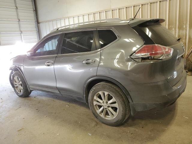 5N1AT2MT5EC777223 - 2014 NISSAN ROGUE S GRAY photo 2