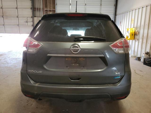 5N1AT2MT5EC777223 - 2014 NISSAN ROGUE S GRAY photo 6