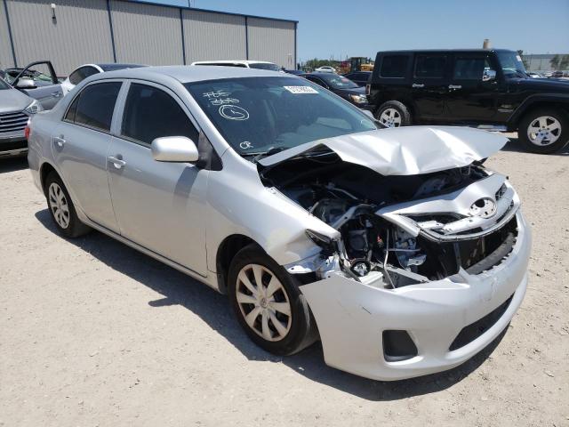2T1BU4EE8DC125980 - 2013 TOYOTA COROLLA BASE SILVER photo 4