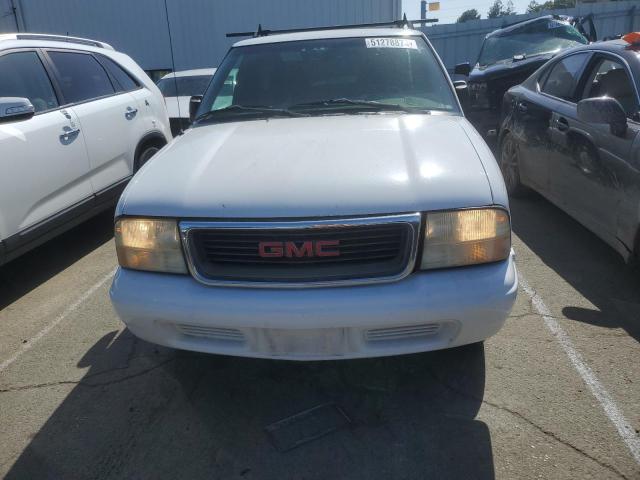 1GTCS14W028209979 - 2002 GMC SONOMA WHITE photo 5