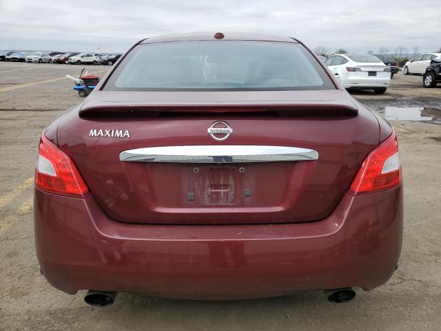 1N4AA5AP4AC815656 - 2010 NISSAN MAXIMA S BURGUNDY photo 6