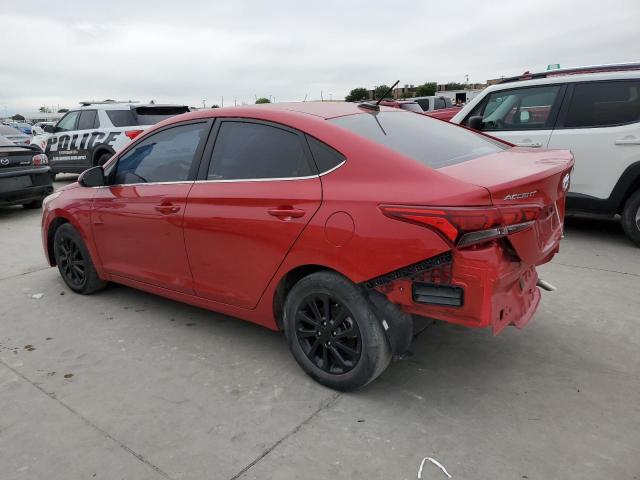 3KPC24A63NE156839 - 2022 HYUNDAI ACCENT SE RED photo 2