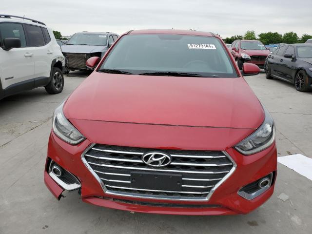 3KPC24A63NE156839 - 2022 HYUNDAI ACCENT SE RED photo 5