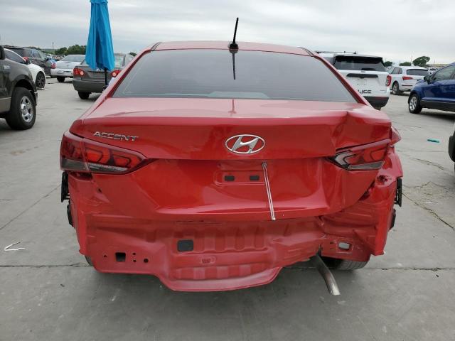 3KPC24A63NE156839 - 2022 HYUNDAI ACCENT SE RED photo 6