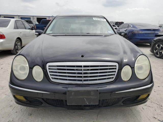 WDBUF70J13A321348 - 2003 MERCEDES-BENZ E 500 BLACK photo 5