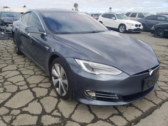 5YJSA1E21MF427717 - 2021 TESLA MODEL S Boz foto 4