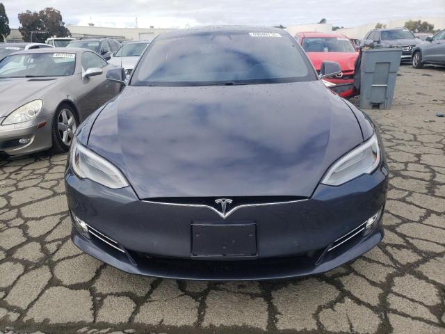 5YJSA1E21MF427717 - 2021 TESLA MODEL S GRAY photo 5