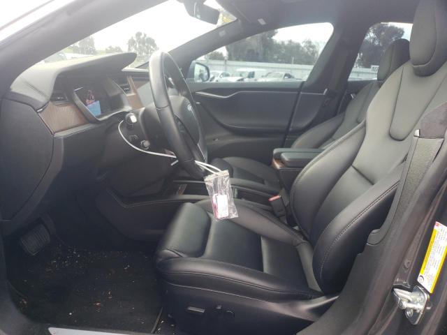 5YJSA1E21MF427717 - 2021 TESLA MODEL S Boz foto 7