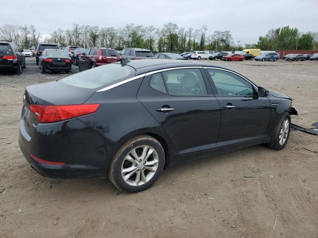 5XXGN4A78DG234135 - 2013 KIA OPTIMA EX BLACK photo 3