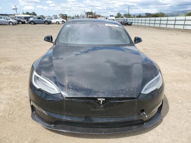 5YJSA1E62MF455304 - 2021 TESLA MODEL S BLACK photo 5
