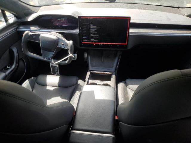 5YJSA1E62MF455304 - 2021 TESLA MODEL S BLACK photo 8