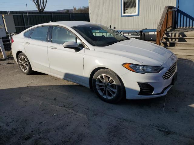 3FA6P0HDXLR128463 - 2020 FORD FUSION SE WHITE photo 4