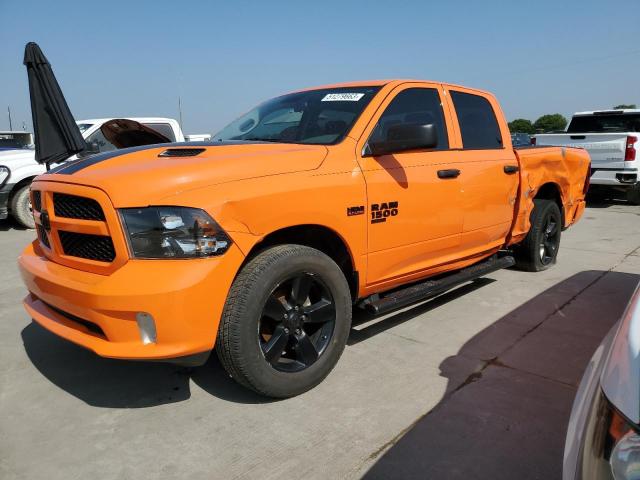 1C6RR7KT9KS615237 - 2019 RAM 1500 CLASS TRADESMAN ORANGE photo 1