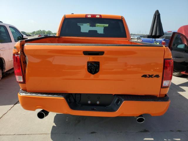 1C6RR7KT9KS615237 - 2019 RAM 1500 CLASS TRADESMAN ORANGE photo 6