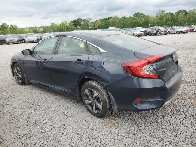 19XFC2F69KE037177 - 2019 HONDA CIVIC LX BLUE photo 2