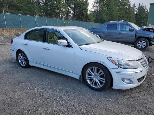 KMHGC4DD3CU203547 - 2012 HYUNDAI GENESIS 3.8L WHITE photo 4