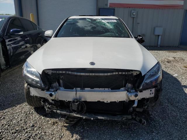 W1KWF8DB9MR653257 - 2021 MERCEDES-BENZ C 300 WHITE photo 5