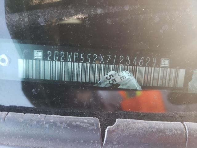 2G2WP552X71234629 - 2007 PONTIAC GRAND PRIX 黑色 照片 12